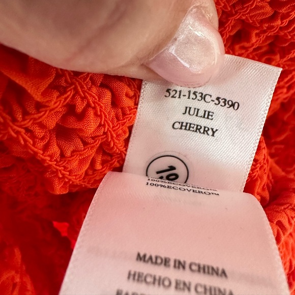 RAILS Julie Orange Popcorn Bodycon Mini Dress XXS NWT Stretchy T-Shirt Style - Picture 10 of 11